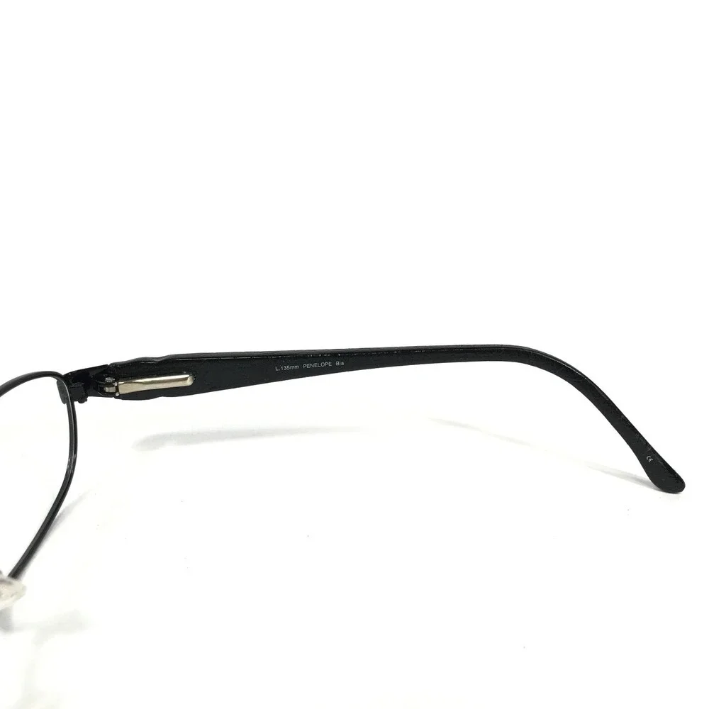 BCBGMAXAZRIA Eyeglasses Frames PENELOPE Bla Black Oval Wire Rim 54-16-135